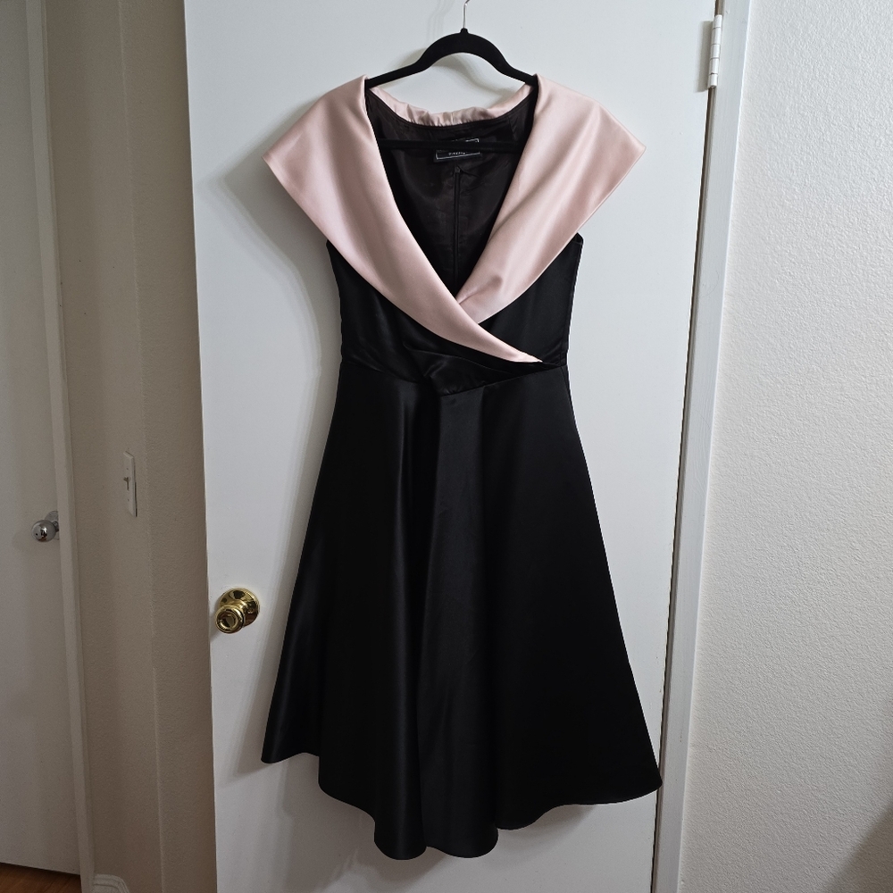 Jessica Howard Black and Pink Dress